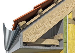 Ertüchtigung von Dachüberständen mit fermacell® Powerpanel HD Platten