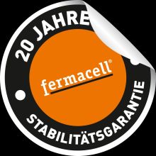 20 Jahre Stabilitätsgarantie mit fermacell!