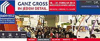 DACH+HOLZ International startet am 18.02.2014
