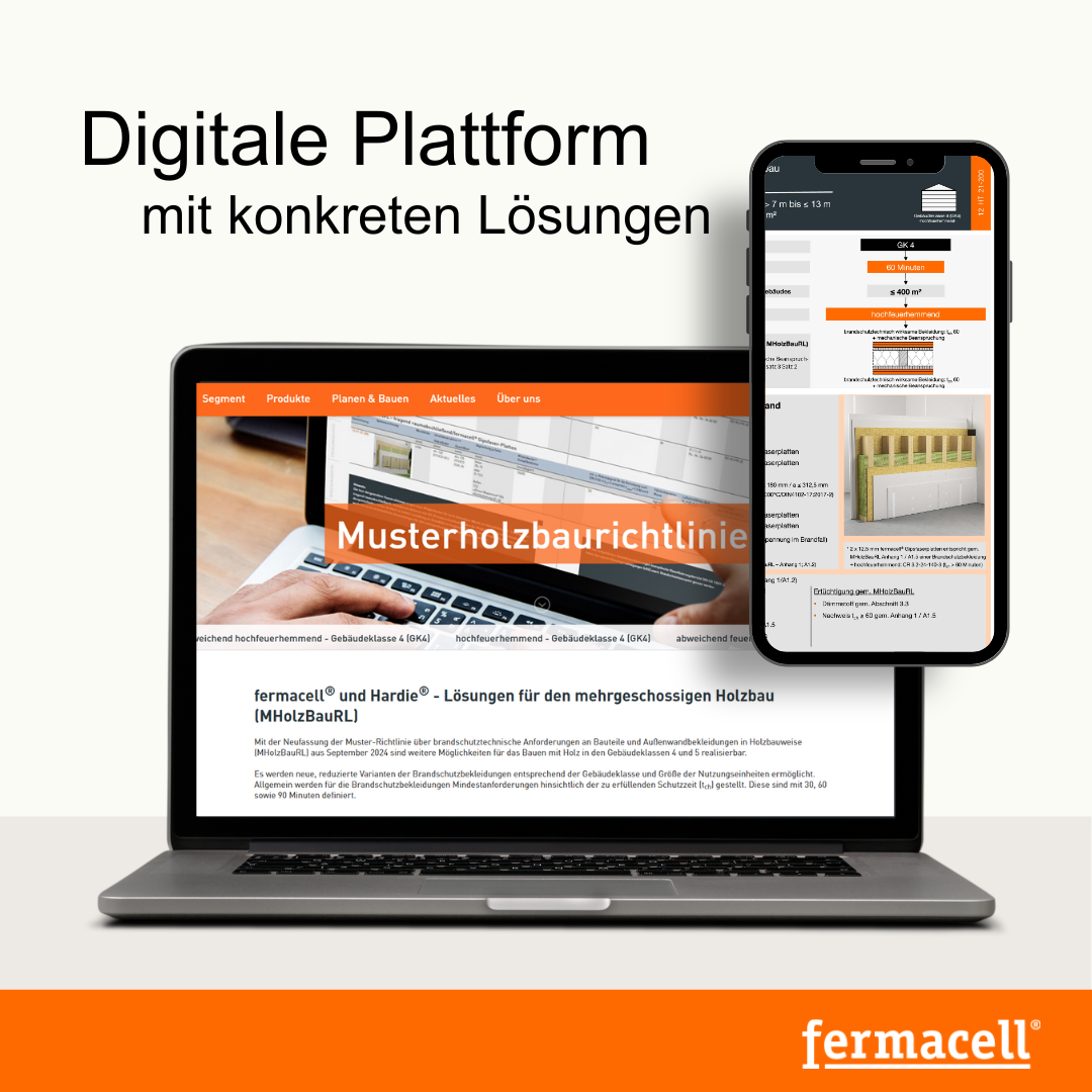 fermacell® macht die MHolzBauRL praxisnah anwendbar