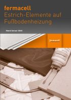 Aktualisiert: fermacell Estrich-Elemente auf Fußbodenheizungssystemen
