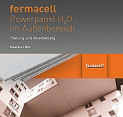 Erweiterte Version der Broschüre Planung und Verarbeitung von Powerpanel H2O im Außenbereich