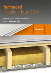 fermacell lädt ein: Holzbau-Tage 2016 im November!